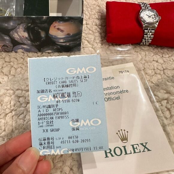 Rolex Datejust Stainless Steel 26mm Silver Roman Dial 79174 Womens main image 10